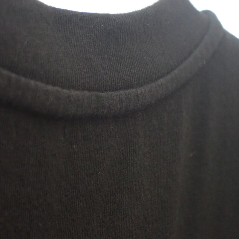 モンクレール MONCLER ロゴ M I10918C00064_8390T 半袖Ｔシャツ コットン ブラック メンズ【中古】【Aランク】