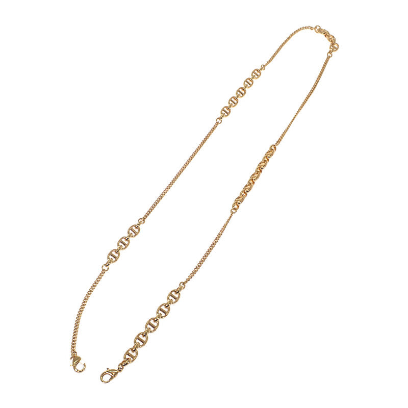 ディオール Dior アムールカロチェーンハートポーチ S5097UNID_M61R ショルダーバッグ カーフ レッド ゴールド金具 レディース【中古】【ABランク】