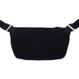 プラダ PRADA サフィアーノレザー 2VH128_2DMH_F0002 ショルダーバッグ ナイロン ブラック シルバー金具 メンズ レディース【中古】【Aランク】