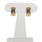 ルイヴィトン LOUIS VUITTON ブックレドレイユ ナノグラム GP M00397 ピアス メタル ゴールド シルバー レディース【中古】【ABランク】