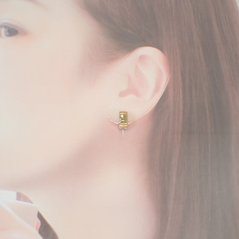 ルイヴィトン LOUIS VUITTON ブックレドレイユ ナノグラム GP M00397 ピアス メタル ゴールド シルバー レディース【中古】【ABランク】