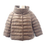 ヘルノ Herno ソフィア 40 P10046DIC-12017-2700 ダウンジャケット ナイロン ブラウン レディース【中古】【Aランク】