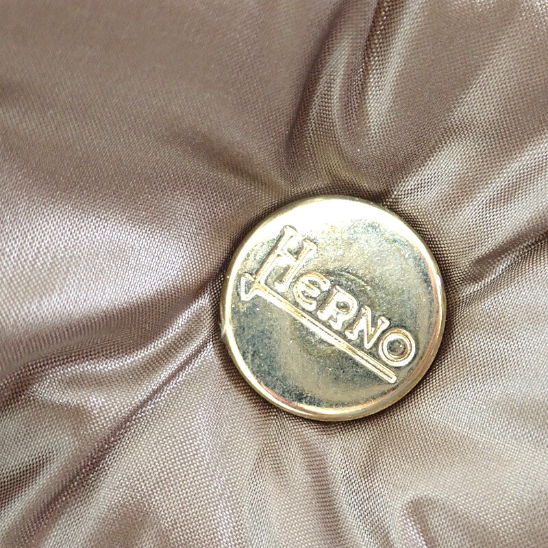 ヘルノ Herno ソフィア 40 P10046DIC-12017-2700 ダウンジャケット ナイロン ブラウン レディース【中古】【Aランク】