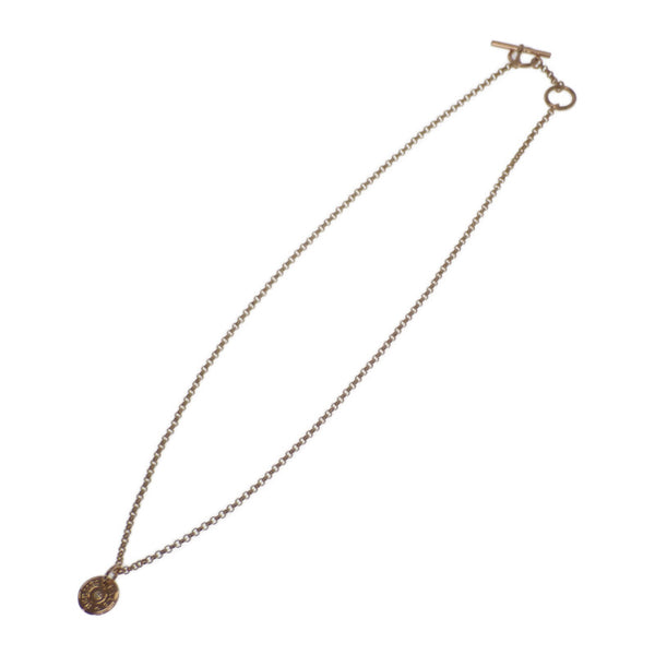 エルメス HERMES ガンバードクルードセル エクスリブリス H216330B_00 ネックレス K18ピンクゴールド ダイヤモンド レディース【中古】【Aランク】