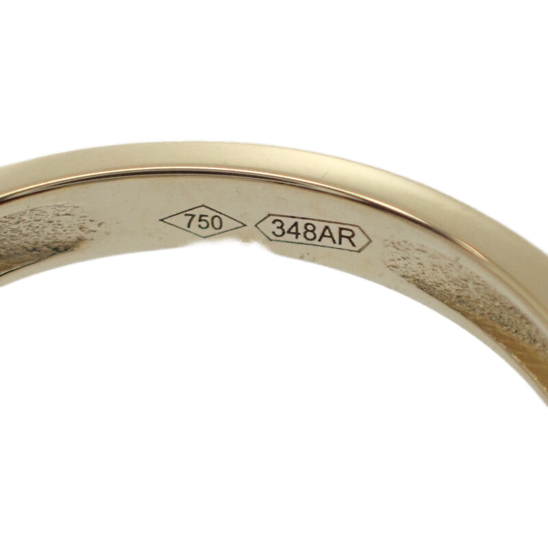 TAVANTI タヴァンティ 15.5号 リング K18イエローゴールド ダイヤモンド ターコイズ レディース【中古】【Aランク】