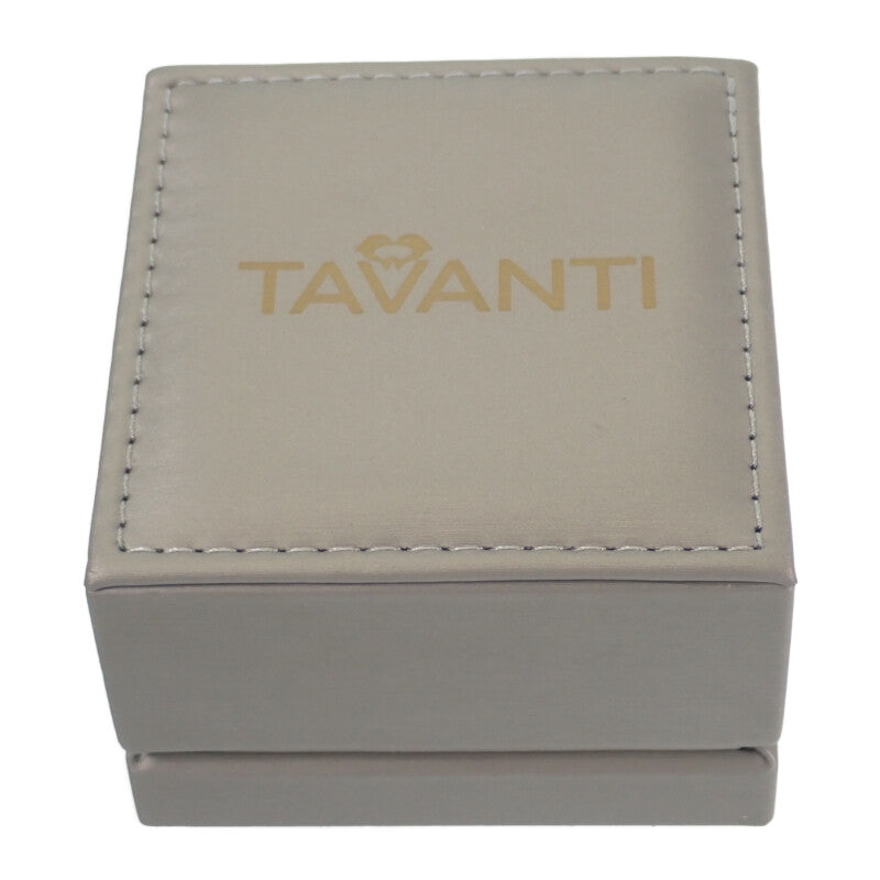 TAVANTI タヴァンティ 15.5号 リング K18イエローゴールド ダイヤモンド ターコイズ レディース【中古】【Aランク】