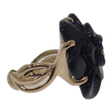 シャネル CHANEL カメリア 16号 リング K18イエローゴールド オニキス レディース【中古】【Aランク】