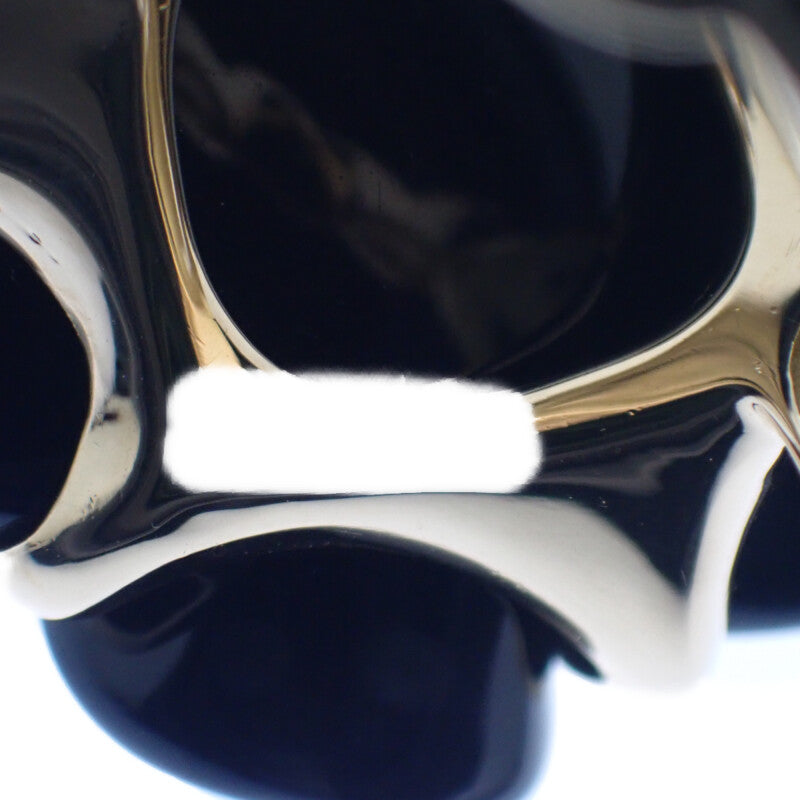 シャネル CHANEL カメリア 16号 リング K18イエローゴールド オニキス レディース【中古】【Aランク】