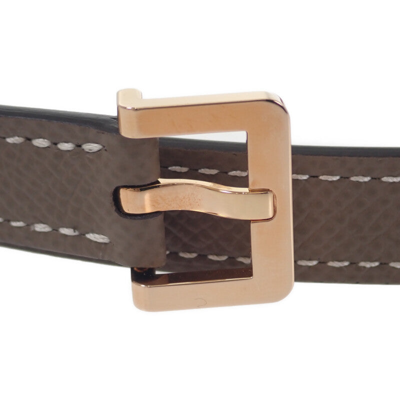 エルメス HERMES ポップH 15 アッシュ H081087 ベルト ヴォーエプソン