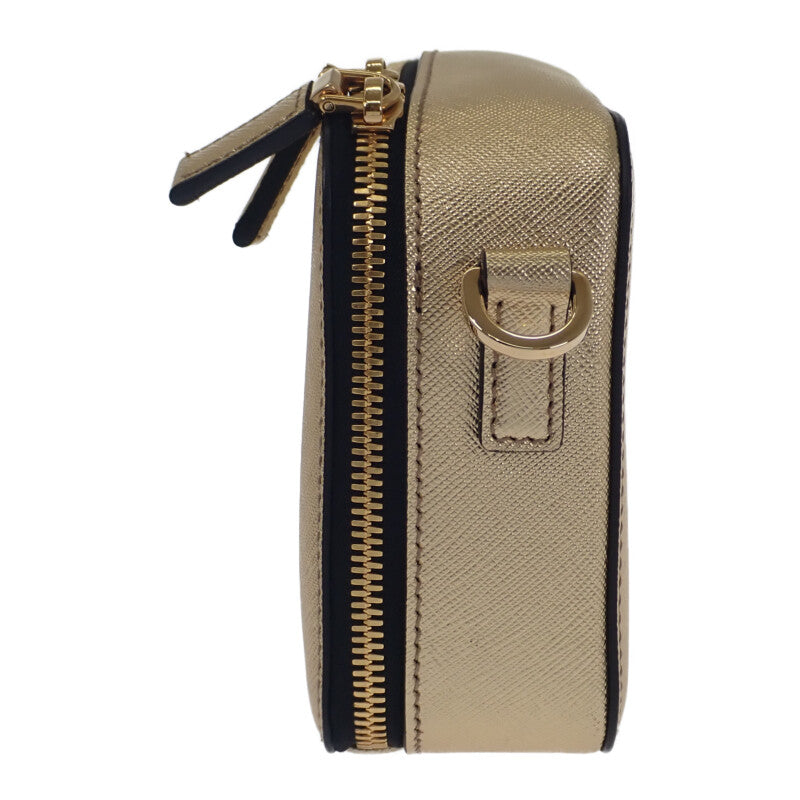 プラダ PRADA ブリック 2VH070 ショルダーバッグ レザー ゴールド