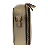 プラダ PRADA ブリック 2VH070 ショルダーバッグ レザー ゴールド ゴールド金具 メンズ レディース【中古】【Aランク】