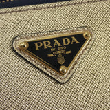 プラダ PRADA ブリック 2VH070 ショルダーバッグ レザー ゴールド ゴールド金具 メンズ レディース【中古】【Aランク】