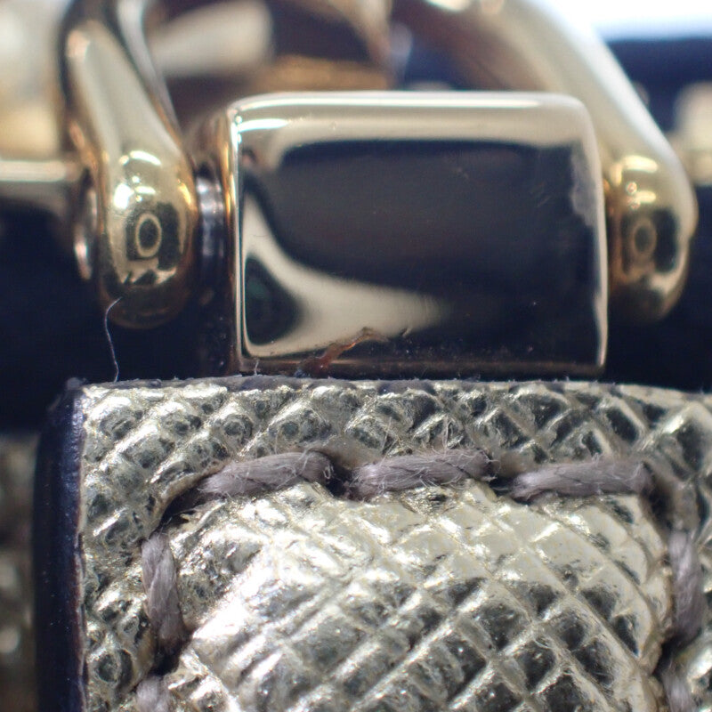 プラダ PRADA ブリック 2VH070 ショルダーバッグ レザー ゴールド ゴールド金具 メンズ レディース【中古】【Aランク】