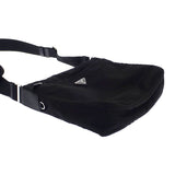 プラダ PRADA Re-Nylon バッグ 1BC421 ショルダーバッグ ナイロン ブラック シルバー金具 メンズ レディース ユニセックス【中古】【Aランク】