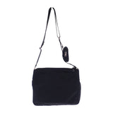 プラダ PRADA Re-Nylon バッグ 1BC421 ショルダーバッグ ナイロン ブラック シルバー金具 メンズ レディース ユニセックス【中古】【Aランク】