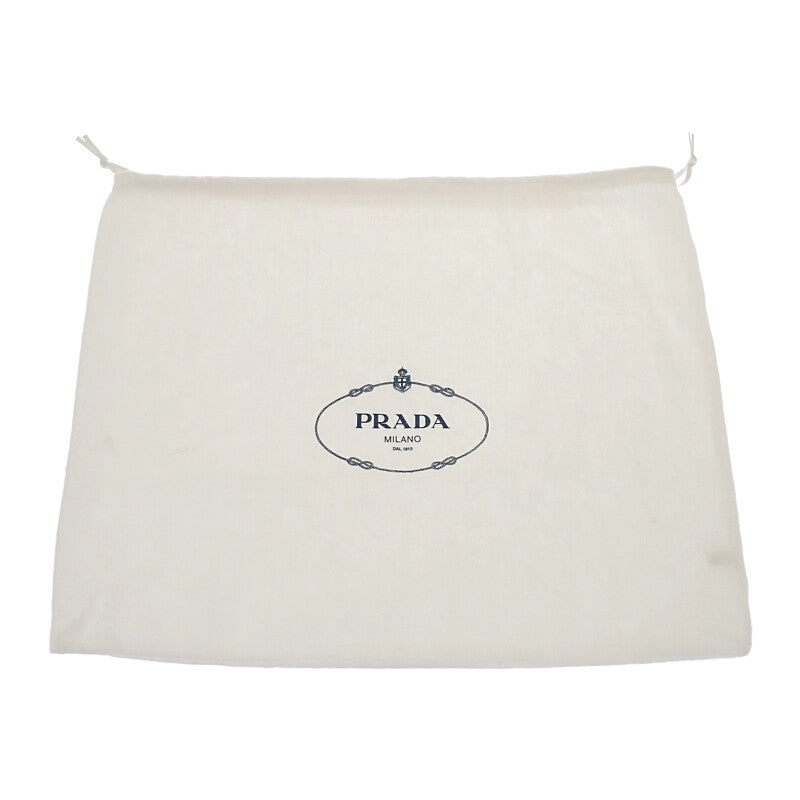 プラダ PRADA Re-Nylon バッグ 1BC421 ショルダーバッグ ナイロン ブラック シルバー金具 メンズ レディース ユニセックス【中古】【Aランク】