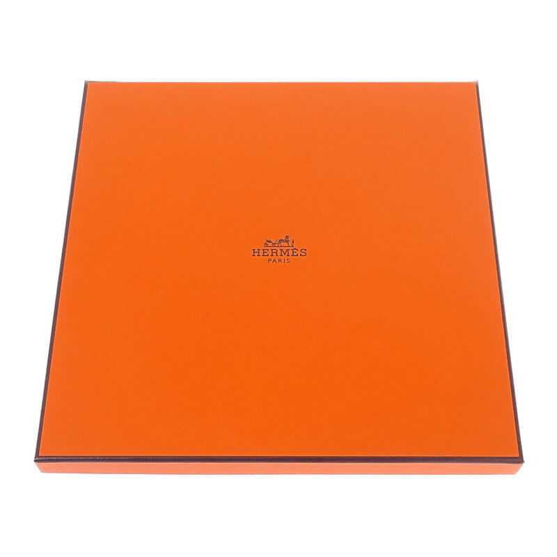 エルメス HERMES カレ90 スカーフ シルク ブラック ホワイト レディース【中古】【Sランク】