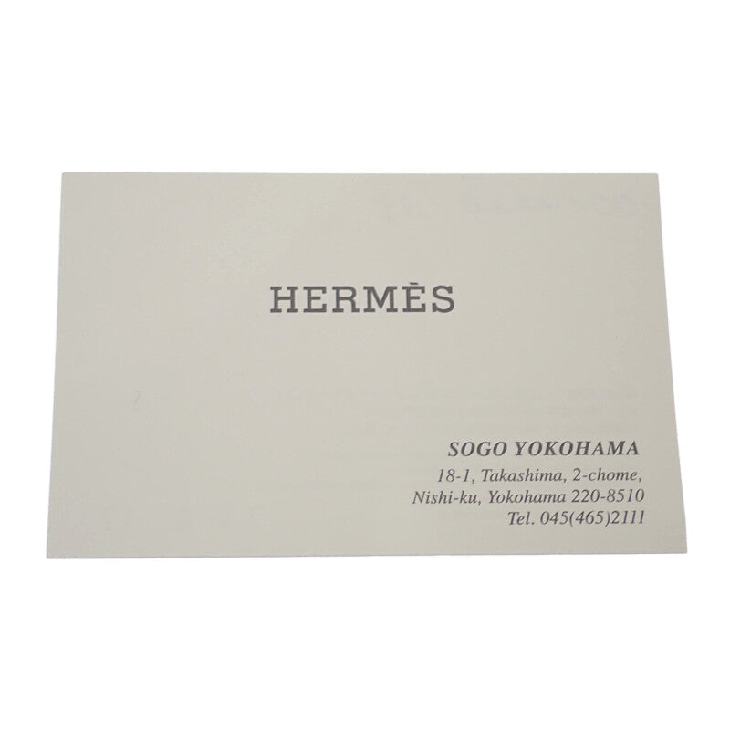 エルメス HERMES カレ90 スカーフ シルク ブラック ホワイト レディース【中古】【Sランク】