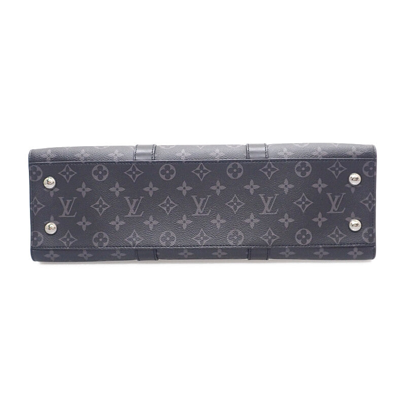 ルイヴィトン LOUIS VUITTON サックプラ 24H M47059 モノグラム 2WAYバッグ ショルダーバッグ レザー モノグラム エクリプス キャンバス ブラック メンズ【中古】【Aランク】
