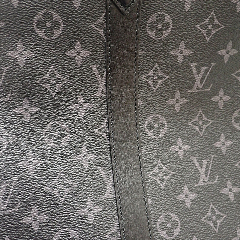 ルイヴィトン LOUIS VUITTON サックプラ 24H M47059 モノグラム 2WAYバッグ ショルダーバッグ レザー モノグラム エクリプス キャンバス ブラック メンズ【中古】【Aランク】