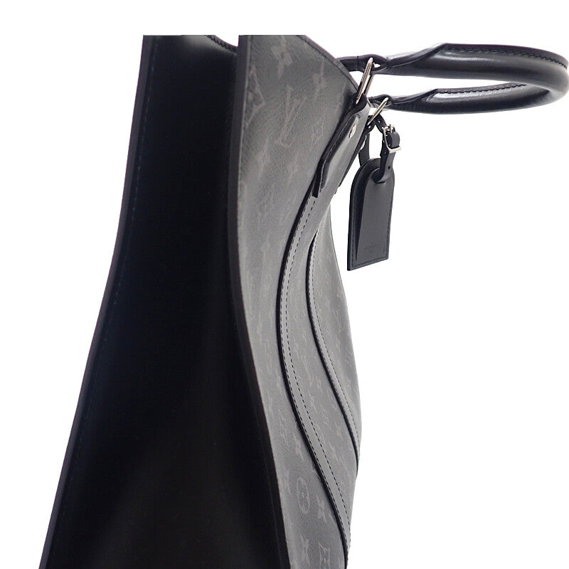 ルイヴィトン LOUIS VUITTON サックプラ 24H M47059 モノグラム 2WAYバッグ ショルダーバッグ レザー モノグラム エクリプス キャンバス ブラック メンズ【中古】【Aランク】