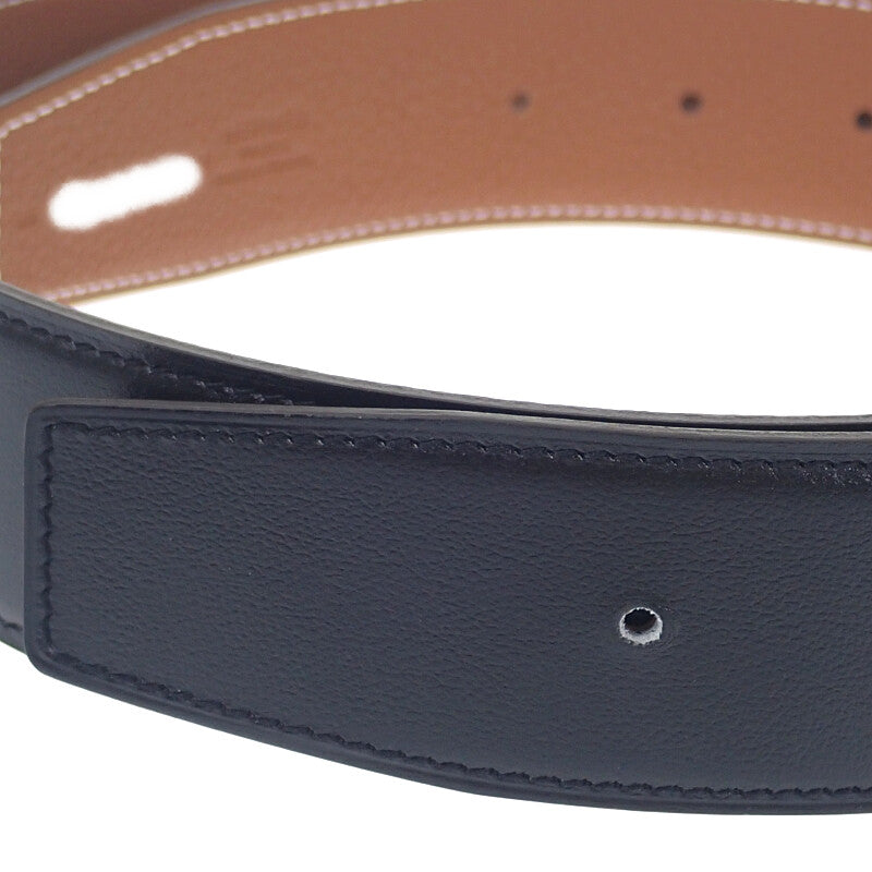 エルメス HERMES H コンスタンス 85 W刻印 H077971CAAA085 ベルト ボックスカーフ トゴ ブラック ゴールド金具 レディース【中古】【SAランク】
