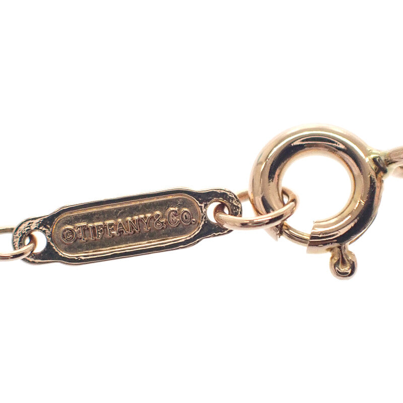 ティファニー TIFFANY&Co. メトロピースサイン ネックレス K18ピンクゴールド ダイヤモンド レディース【中古】【Aランク】
