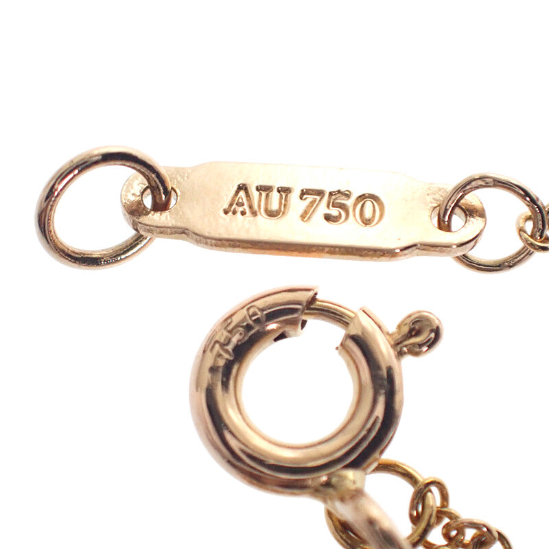 ティファニー TIFFANY&Co. メトロピースサイン ネックレス K18ピンクゴールド ダイヤモンド レディース【中古】【Aランク】