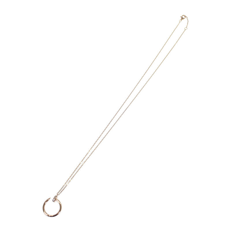 カルティエ CARTIER ジュストアンクル B7224888 ネックレス K18ピンクゴールド ダイヤモンド レディース【中古】【Aランク】