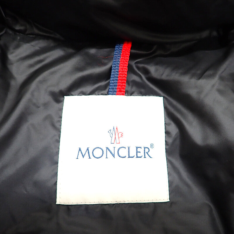 モンクレール MONCLER ロング 0 F20931C51601_53048 ダウンジャケット ナイロン ブラック レディース【中古】【ABランク】