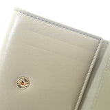 ロエベ LOEWE パファー アナグラムトライフォールド ウォレット C821TR2X10 三つ折り財布 シャイニーナパカーフスキン ユーカリグリーン ゴールド金具 レディース【中古】【Aランク】