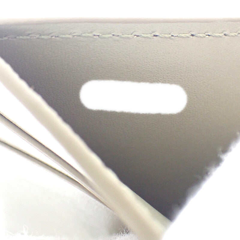 ロエベ LOEWE パファー アナグラムトライフォールド ウォレット C821TR2X10 三つ折り財布 シャイニーナパカーフスキン ユーカリグリーン ゴールド金具 レディース【中古】【Aランク】