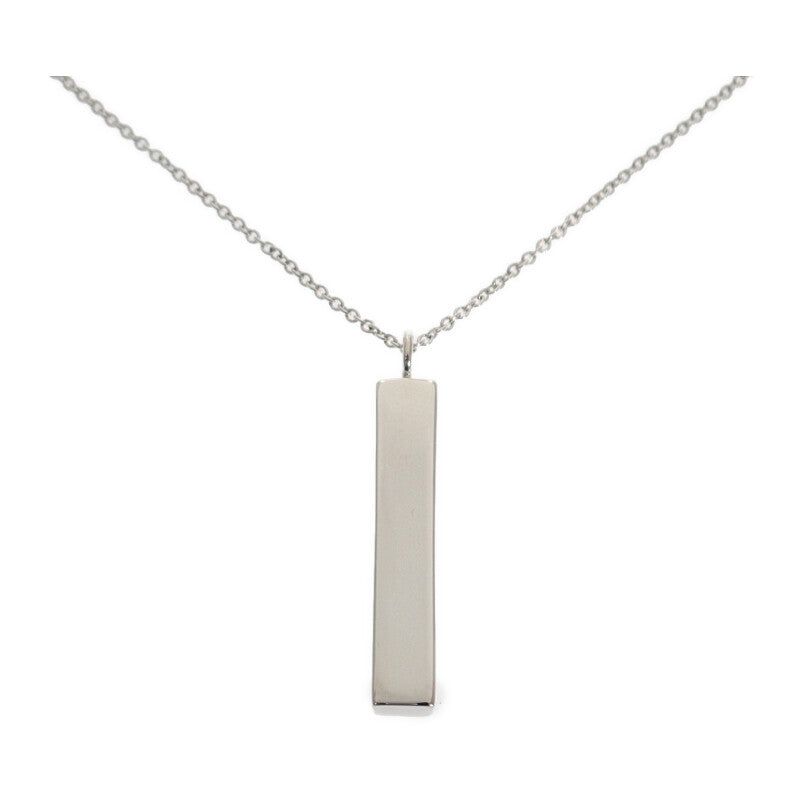 ティファニー TIFFANY&Co. ノーツ バーペンダント ネックレス シルバー925 レディース【中古】【Aランク】