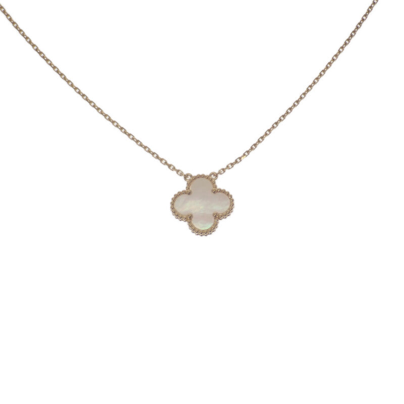 ヴァンクリーフ＆アーペル Van Cleef & Arpels ヴィンテージ アルハンブラ VCARA45900 ネックレス K18イエローゴールド マザーオブパール レディース【中古】【Aランク】