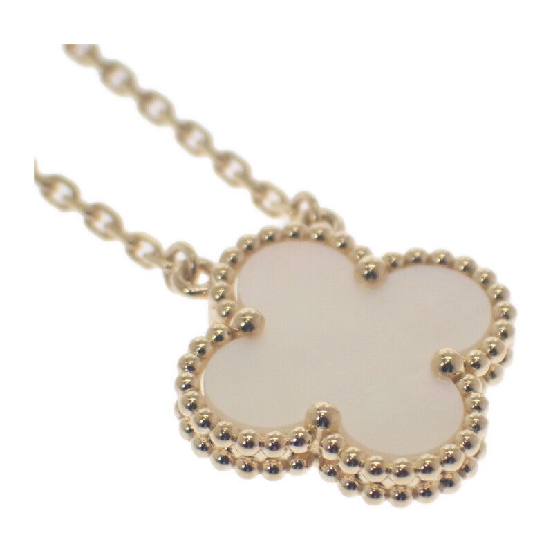 ヴァンクリーフ＆アーペル Van Cleef & Arpels ヴィンテージ アルハンブラ VCARA45900 ネックレス K18イエローゴールド マザーオブパール レディース【中古】【Aランク】