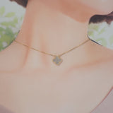 ヴァンクリーフ＆アーペル Van Cleef & Arpels ヴィンテージ アルハンブラ VCARA45900 ネックレス K18イエローゴールド マザーオブパール レディース【中古】【Aランク】