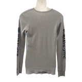 クロムハーツ CHROME HEARTS サーマル ロングスリーブ L 4.08E+11 長袖Ｔシャツ コットン ポリエステル グレー メンズ【中古】【ABランク】