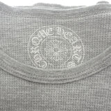 クロムハーツ CHROME HEARTS サーマル ロングスリーブ L 4.08E+11 長袖Ｔシャツ コットン ポリエステル グレー メンズ【中古】【ABランク】
