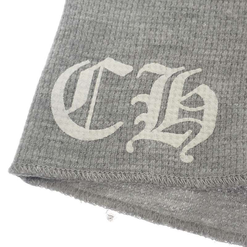 クロムハーツ CHROME HEARTS サーマル ロングスリーブ L 4.08E+11 長袖Ｔシャツ コットン ポリエステル グレー メンズ【中古】【ABランク】