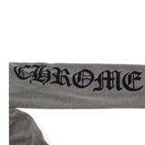 クロムハーツ CHROME HEARTS サーマル ロングスリーブ L 4.08E+11 長袖Ｔシャツ コットン ポリエステル グレー メンズ【中古】【ABランク】