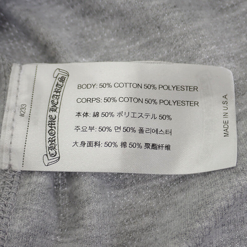 クロムハーツ CHROME HEARTS サーマル ロングスリーブ L 4.08E+11 長袖Ｔシャツ コットン ポリエステル グレー メンズ【中古】【ABランク】