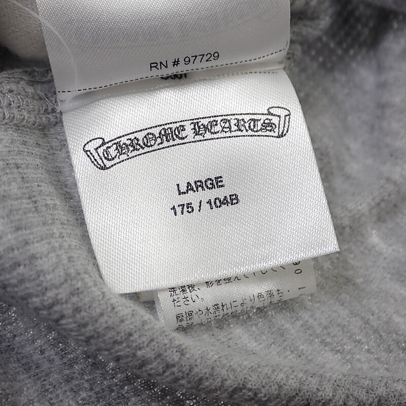 クロムハーツ CHROME HEARTS サーマル ロングスリーブ L 4.08E+11 長袖Ｔシャツ コットン ポリエステル グレー メンズ【中古】【ABランク】