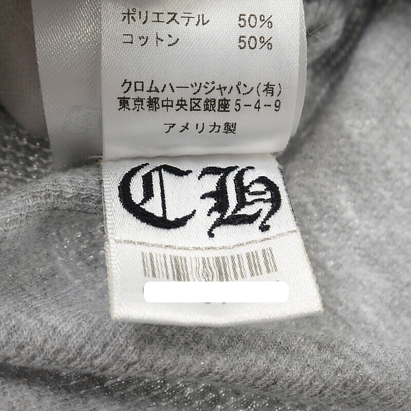 クロムハーツ CHROME HEARTS サーマル ロングスリーブ L 4.08E+11 長袖Ｔシャツ コットン ポリエステル グレー メンズ【中古】【ABランク】