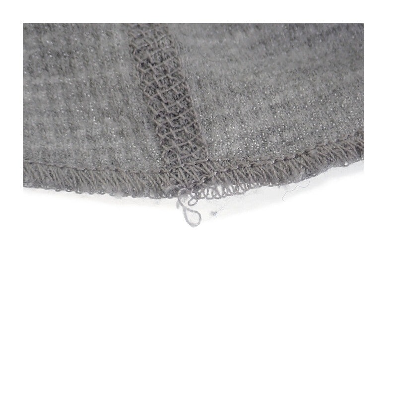 クロムハーツ CHROME HEARTS サーマル ロングスリーブ L 4.08E+11 長袖Ｔシャツ コットン ポリエステル グレー メンズ【中古】【ABランク】