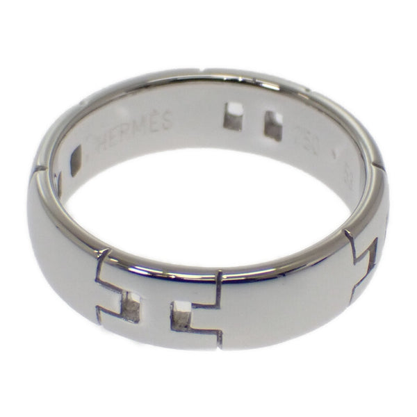 エルメス HERMES ヘラクレス 13号 リング K18ホワイトゴールド メンズ レディース【中古】【Aランク】