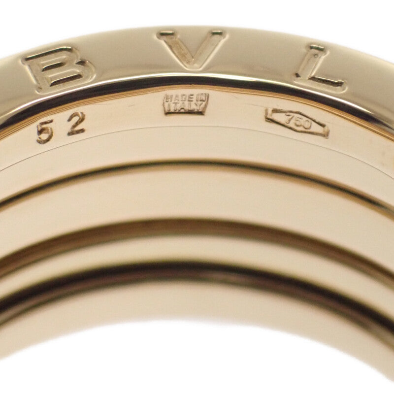 ブルガリ BVLGARI B-zero1 12号 346589 リング K18イエローゴールド メンズ レディース【中古】【Aランク】