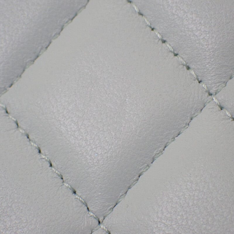 シャネル CHANEL バニティ チェーンショルダー AP2199 2WAYバッグ ラムスキン ライトブルー ゴールド金具 レディース【中古】【Aランク】