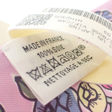 エルメス HERMES ツイリー MILLE ET UN LAPINS 千と一のウサギ 064007S 03 スカーフ シルク パープル レディース【中古】【SAランク】