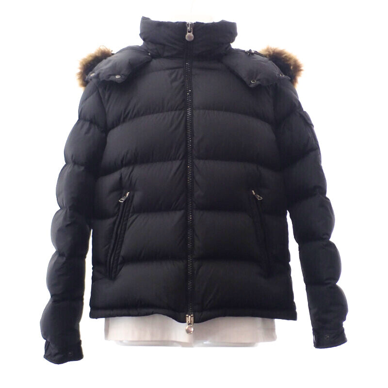 モンクレール MONCLER MAYAF ショート 2 H20911A00270 5968E ダウンジャケット ナイロン ダウン フェザー ブラック メンズ【中古】【ABランク】