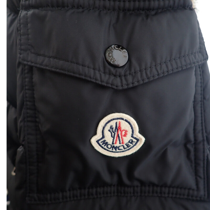 モンクレール MONCLER MAYAF ショート 2 H20911A00270 5968E ダウンジャケット ナイロン ダウン フェザー ブラック メンズ【中古】【ABランク】